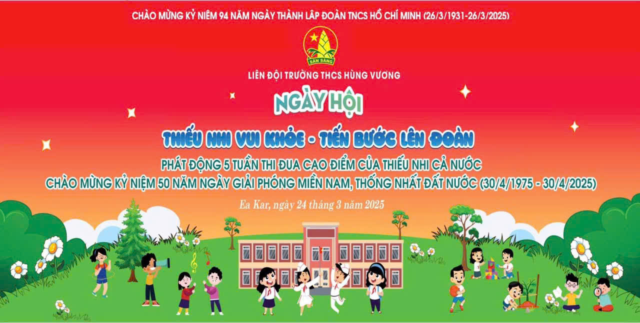Hưởng ứng Ngày hội “Thiếu nhi vui khỏe – Tiến bước lên Đoàn”